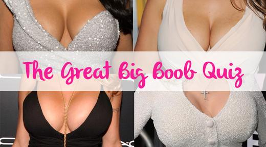 THE GREAT BIG BOOB QUIZ OF THE YEAR...