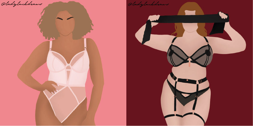 We Talk To Body Confidence Artist: Lady Luck Draws