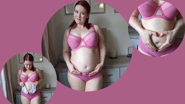 How to feel good during your pregnancy by Curvy Kate Babe - Becky!