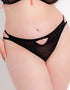 Scantilly Unchained Thong Black