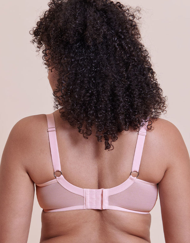 Curvy Kate Boost Heartbreaker Padded Balcony Bra Pale Pink