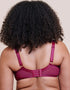 Curvy Kate Boost Sweetheart Padded Balcony Bra Magenta Pink