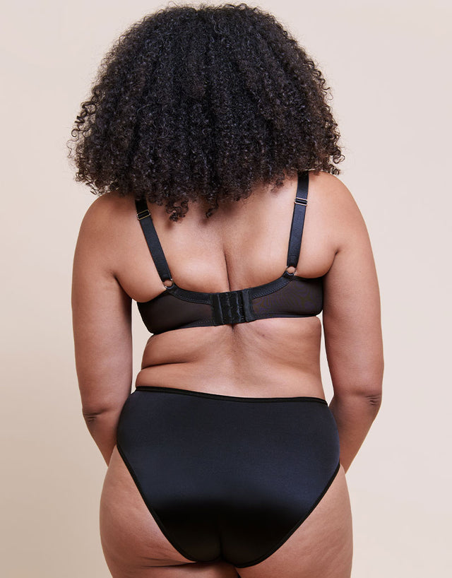 Curvy Kate Boost Me Up Padded Balcony Bra Black