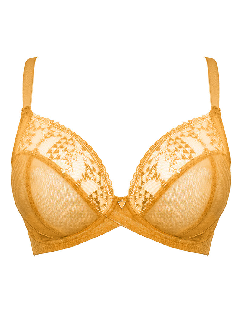 Curvy Kate Centre Stage Full Plunge Side Support Bra Turmeric – Curvy Kate  CA