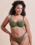 Curvy Kate Cool Cat Tanga Fern Green
