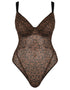 Curvy Kate Cool Cat Plunge Body Leopard Brown