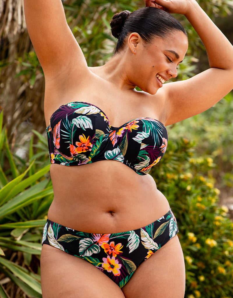 Bandeau bikini plus size online