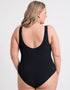 Curvy Kate Deep Dive Non-Wired Swimsuit Black