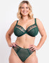 Curvy Kate Flare Deep Thong Emerald Sparkle