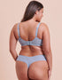Curvy Kate Flare Deep Thong Powder Blue