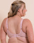 Curvy Kate Flare Full Plunge Side Support Multiway Bra Rose Sparkle