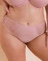 Curvy Kate Flare Deep Thong Rose Sparkle