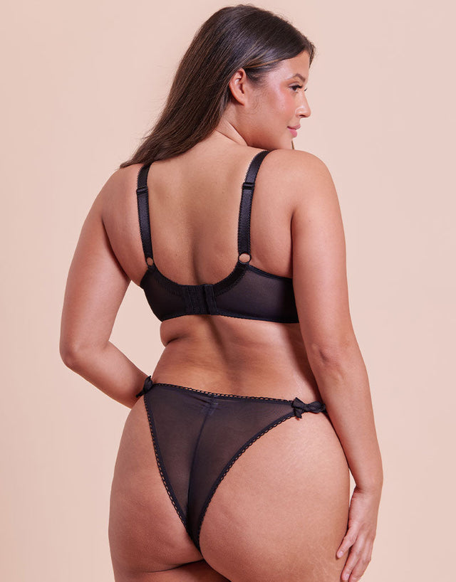 Curvy Kate Flora Balcony Bra Black