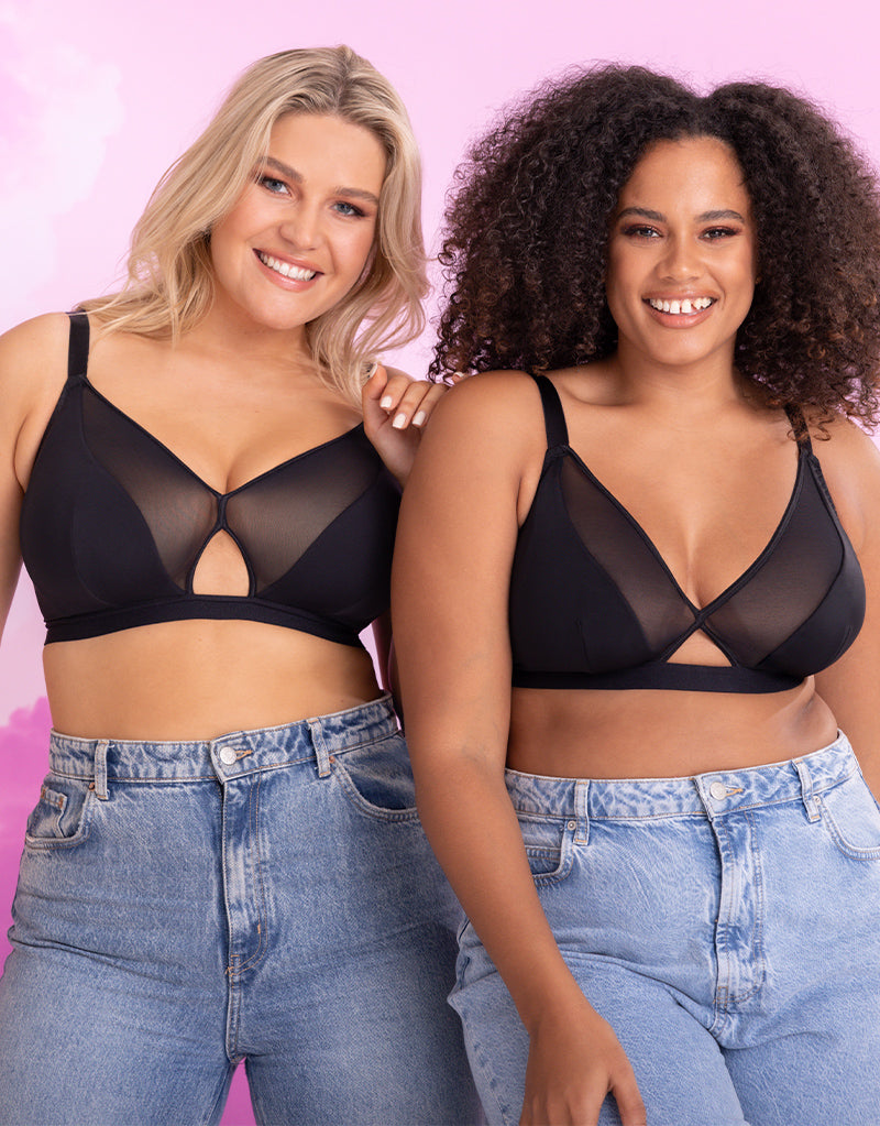 Curvy Kate Get Up and Chill Bralette Black – Curvy Kate CA
