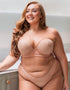 Curvy Kate Hey Girls SuperPlunge Strapless Multiway Bra Latte