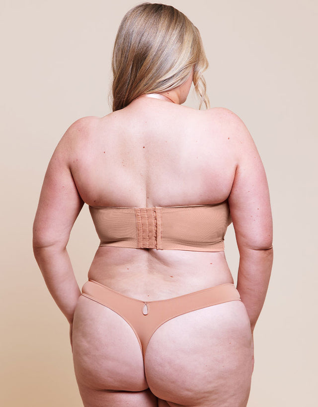 Curvy Kate Hey Girls SuperPlunge Strapless Multiway Bra Latte
