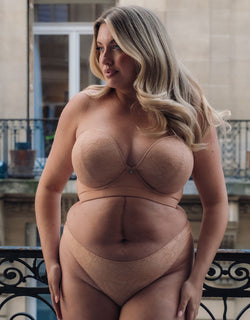 Curvy Kate Hey Girls SuperPlunge Strapless Multiway Bra Latte