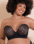 Curvy Kate Hey Girls SuperPlunge Strapless Multiway Bra Black/Latte