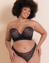 Curvy Kate Hey Girls SuperPlunge Strapless Multiway Bra Black/Latte