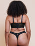 Curvy Kate Hey Girls Thong Black/Latte