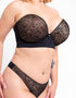 Curvy Kate Hey Girls SuperPlunge Strapless Multiway Bra Black/Latte