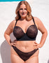 Curvy Kate Hey Girls SuperPlunge Strapless Multiway Bra Black/Latte