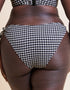 Curvy Kate Holiday Check Tie-Side Bikini Brief Black