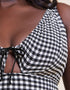 Curvy Kate Holiday Check Non Wired Swimsuit Black