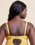 Curvy Kate Holiday Check Non Wired Swimsuit Sunshine Yellow