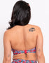 Curvy Kate Kitsch Kate Bandeau Strapless Multiway Bikini Top Floral Print