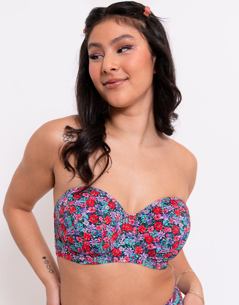 Curvy Kate First Class Balcony Bikini Top Deep Teal – Curvy Kate US