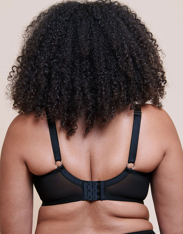Curvy Kate Daze Padded T-Shirt Balcony Bra Black