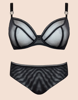 Curvy Kate Lifestyle Plunge Bra Black
