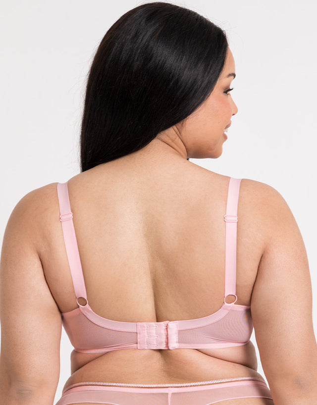 Curvy Kate Lifestyle Plunge Bra Blush Pink