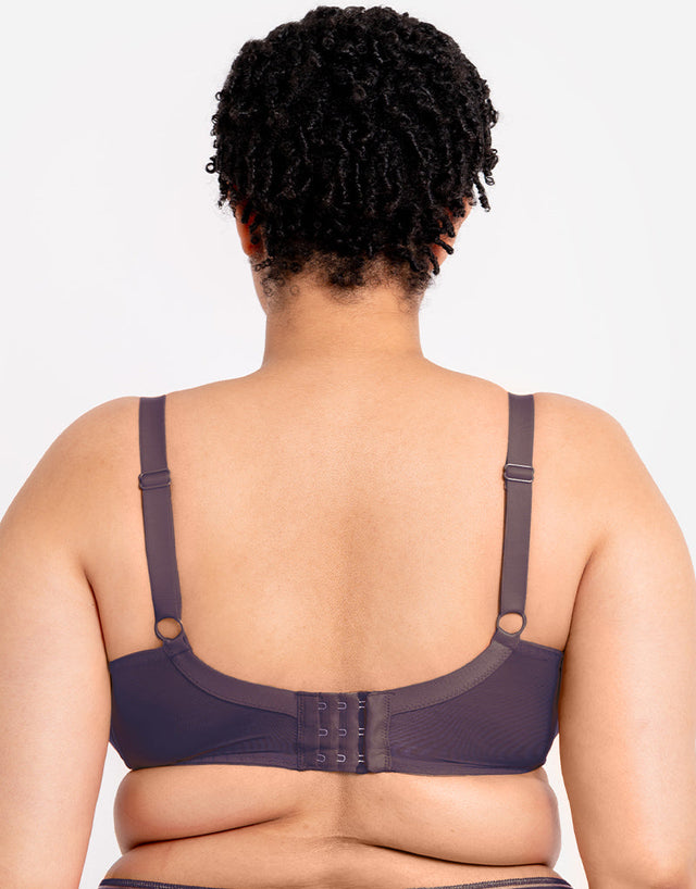 Curvy Kate Lifestyle Plunge Bra Plum Purple