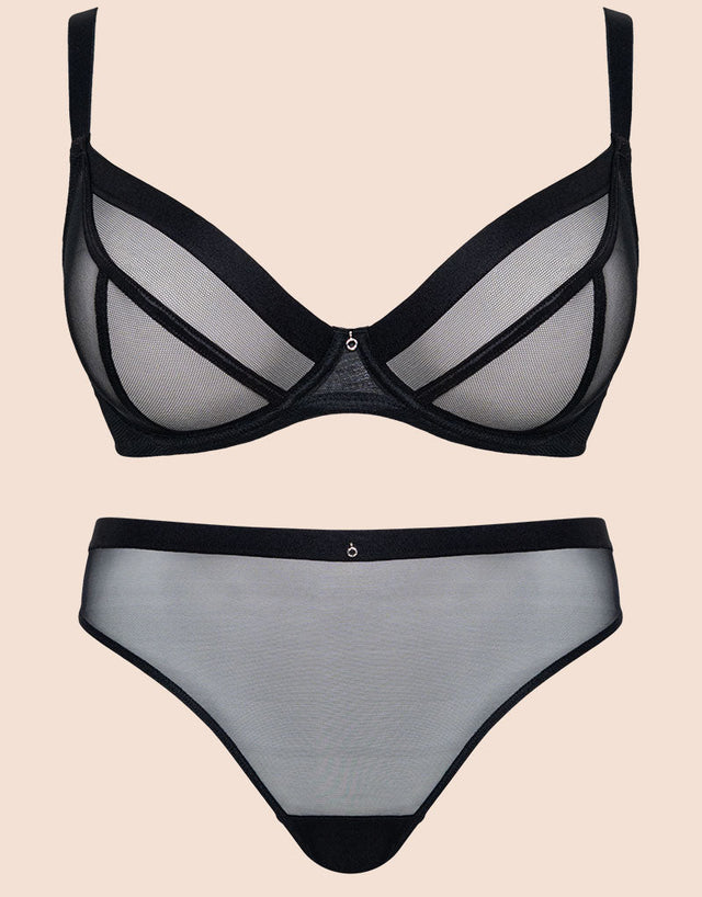 Curvy Kate Lightstyle Plunge Bra Black