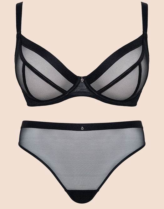 Curvy Kate Lightstyle Plunge Bra Black