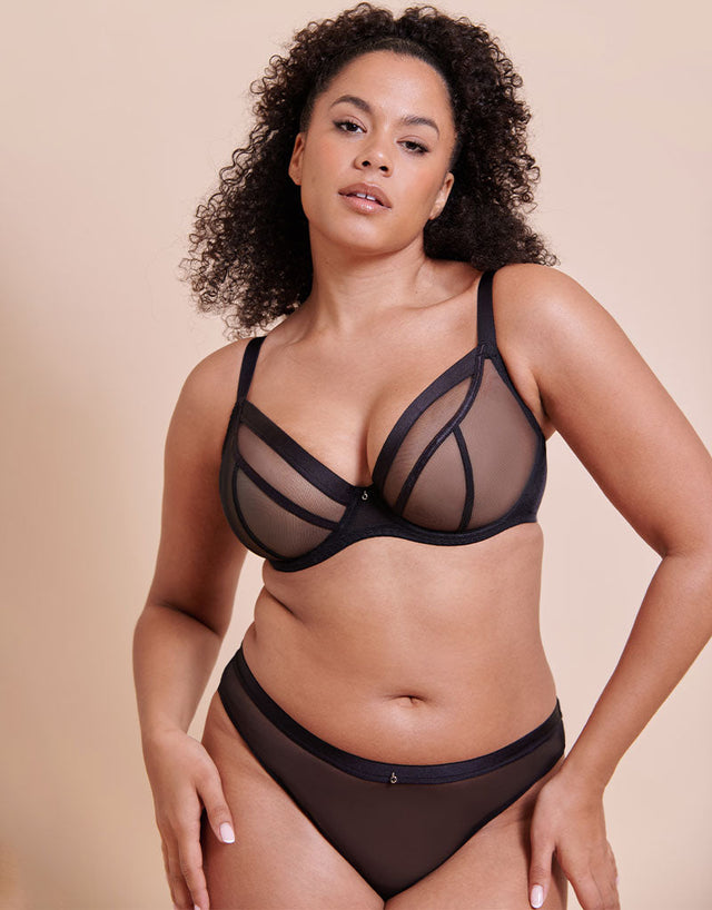 Curvy Kate Lightstyle Plunge Bra Black