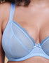 Curvy Kate Lightstyle Scallop Plunge Bra Light Blue/Silver