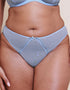 Curvy Kate Lightstyle Scallop Brazilian Light Blue/Silver