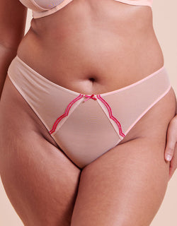 Curvy Kate Lightstyle Scallop Brazilian Blush Pink