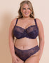 Curvy Kate Lovelace Full Cup Side Support Bra Deep Purple