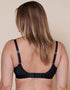 Hot Milk Flawless Full Cup Plunge Nursing Bra Black