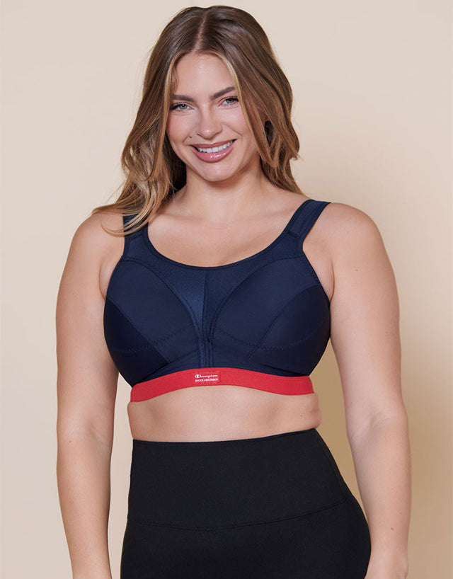 Shock Absorber D+ Classic Support Sports Bra Navy