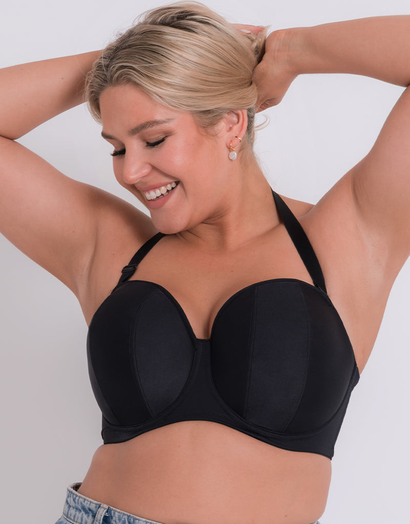 Curvy Kate  D-K Cup on X: Strapless szn got us smiling like ✨ Our  award-winning Luxe Strapless bra was made to support and uplift big boobs  without the worry of any