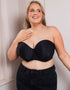 Curvy Kate Luxe Strapless Multiway Bra Jet Black