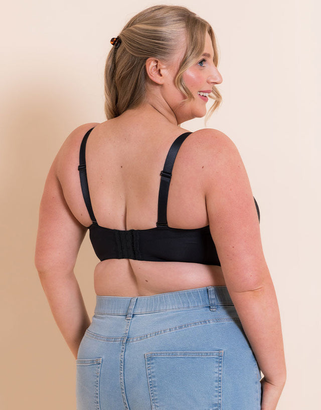 Curvy Kate Luxe Strapless Multiway Bra Jet Black