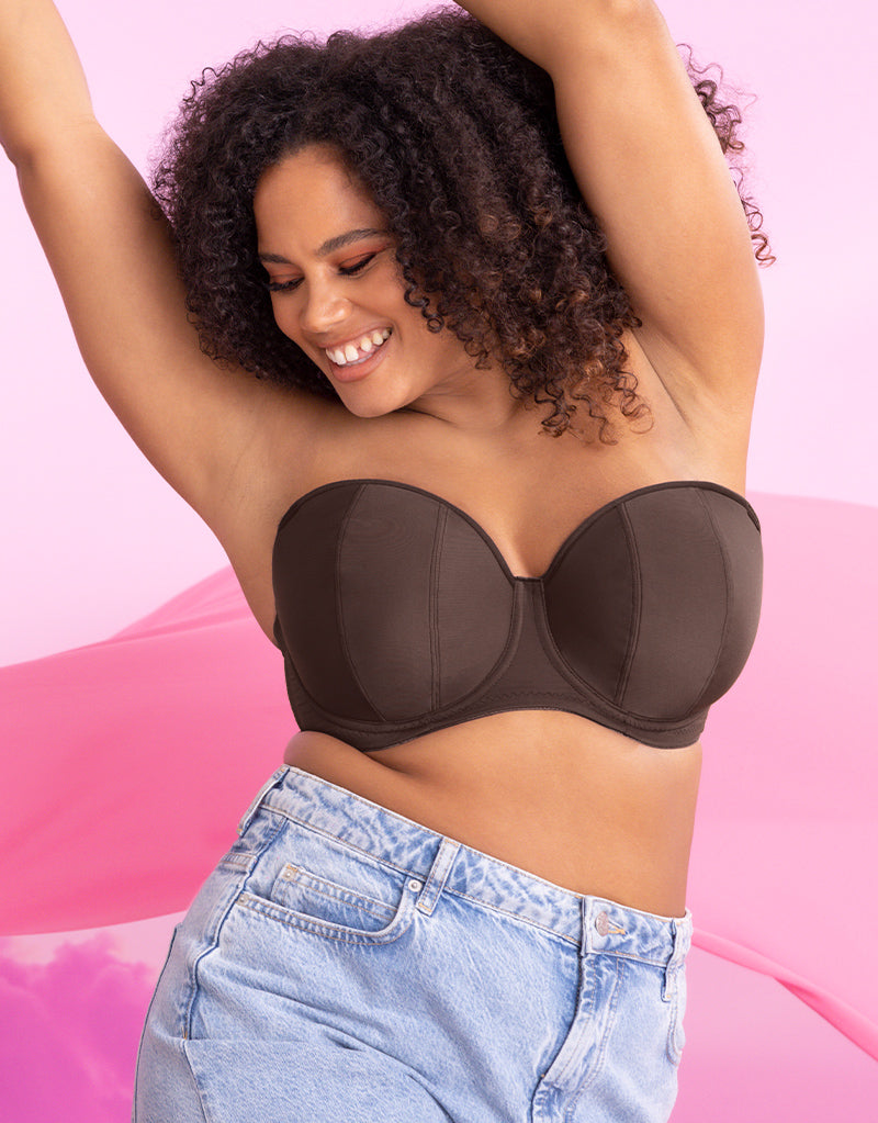 Top Strapless Bras for Large Breasts & How To Find The Right Size For You -  Guide To Strapless Bras For Big Boobs