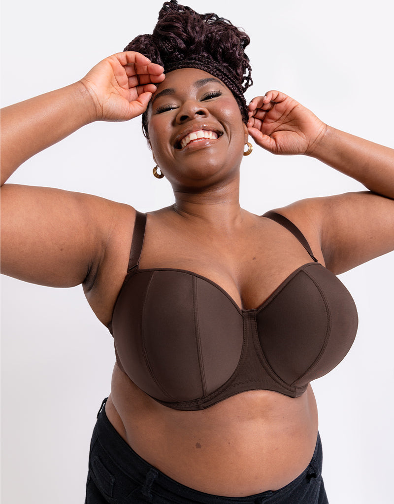 Curvy Kate Luxe Strapless Bra - Biscotti – Big Girls Don't Cry