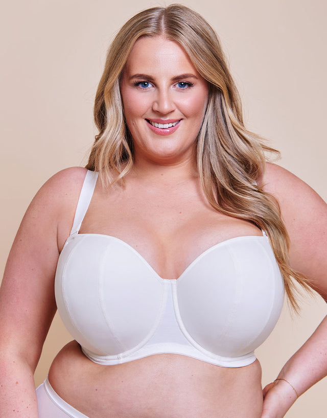 Curvy Kate Luxe Strapless Multiway Bra Pearl Ivory